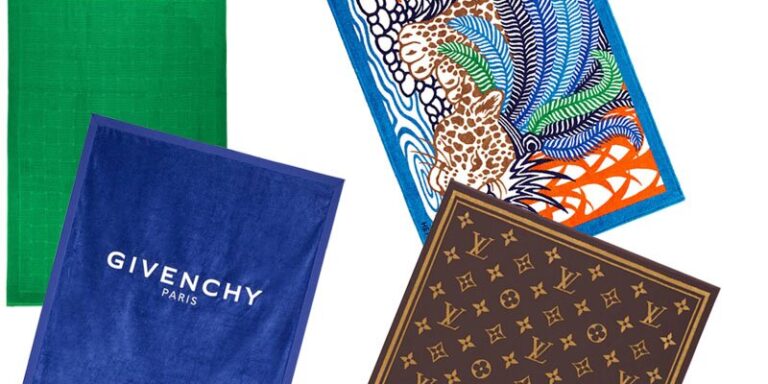 These Designer Beach Towels Are the Definition of Luxury