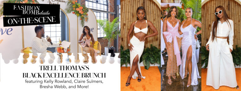 Claire’s Life: Trell Thomas’s Black Excellence Brunch Featuring Kelly Rowland in Georges Hobeika, Claire Sulmers in Bridal Babes, and Bresha Webb, Sponsored by Dove!
