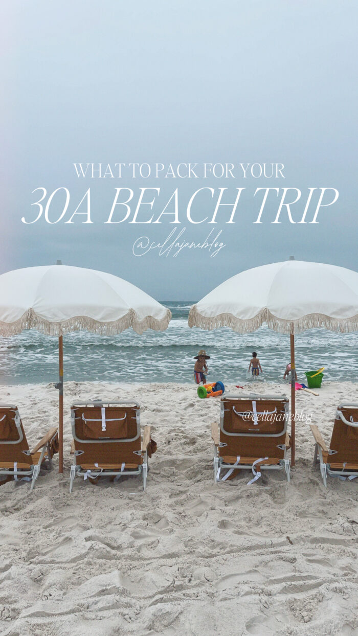 What to Pack for Your 30A Beach Trip