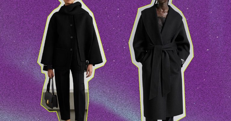 15 Black Coats That Will Become Instant Staples In Your Wardrobe